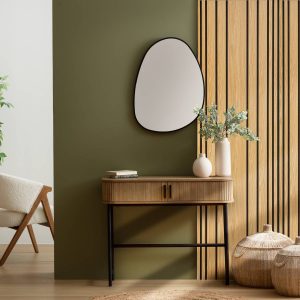 Panel decorativo de listones de madera “Colva”