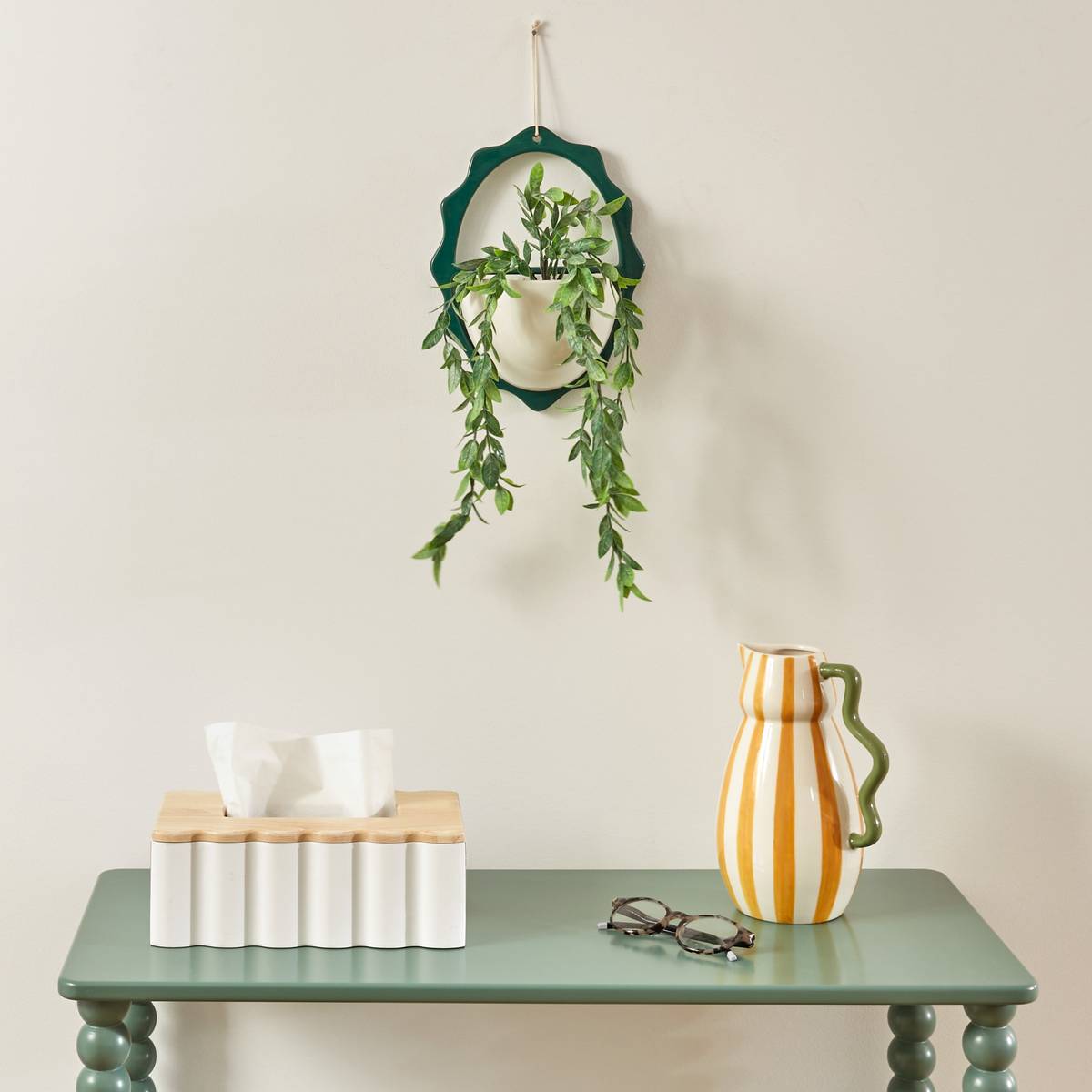 Planta artificial colgante “Cheri”