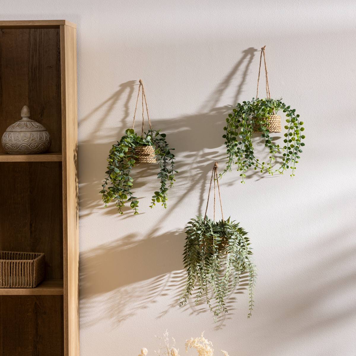 Planta artificial colgante “Patri”