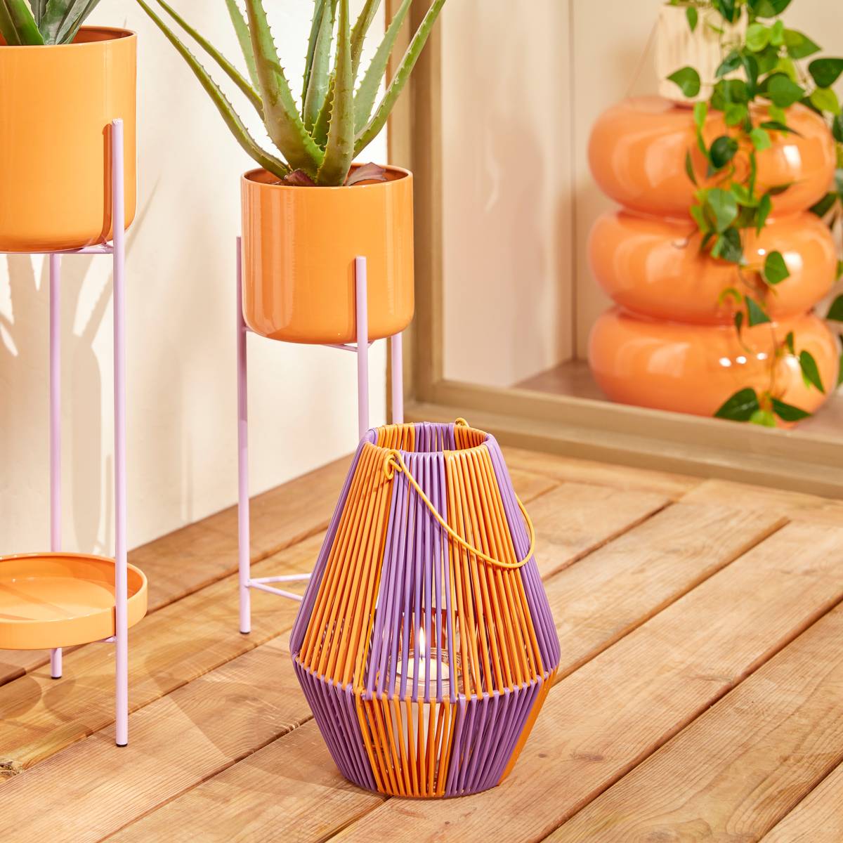 Planta artificial colgante “Pool”