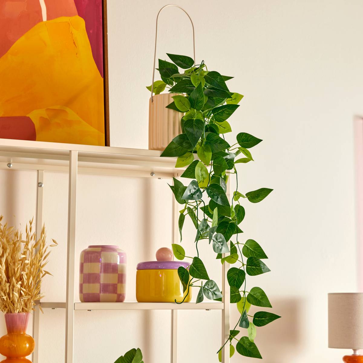 Planta artificial colgante “Pool”