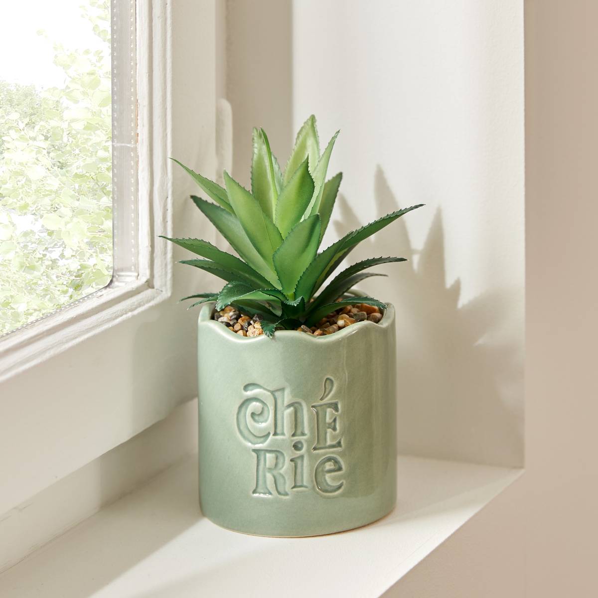 Planta artificial en maceta “Cheri”
