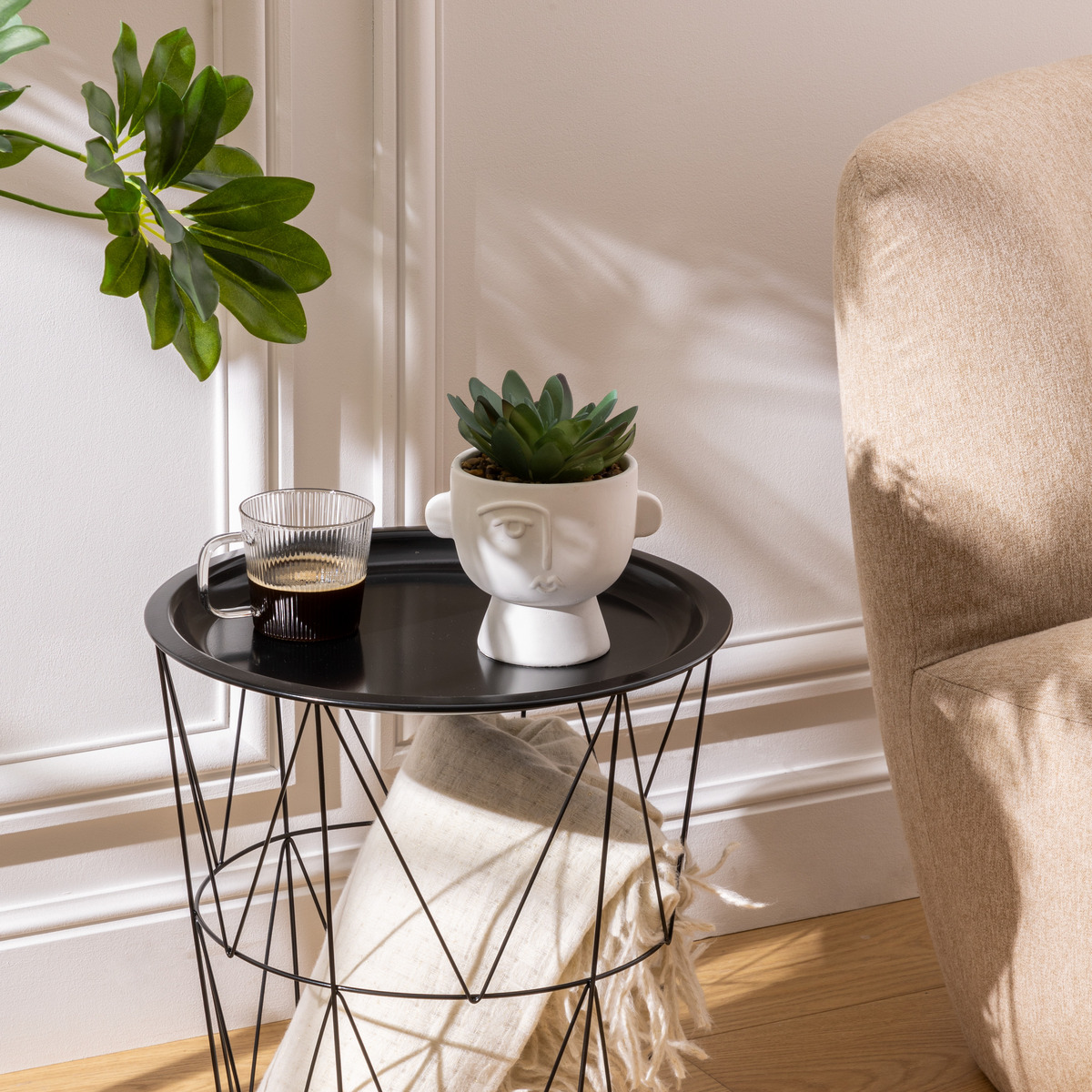 Planta artificial en maceta “Dusty”