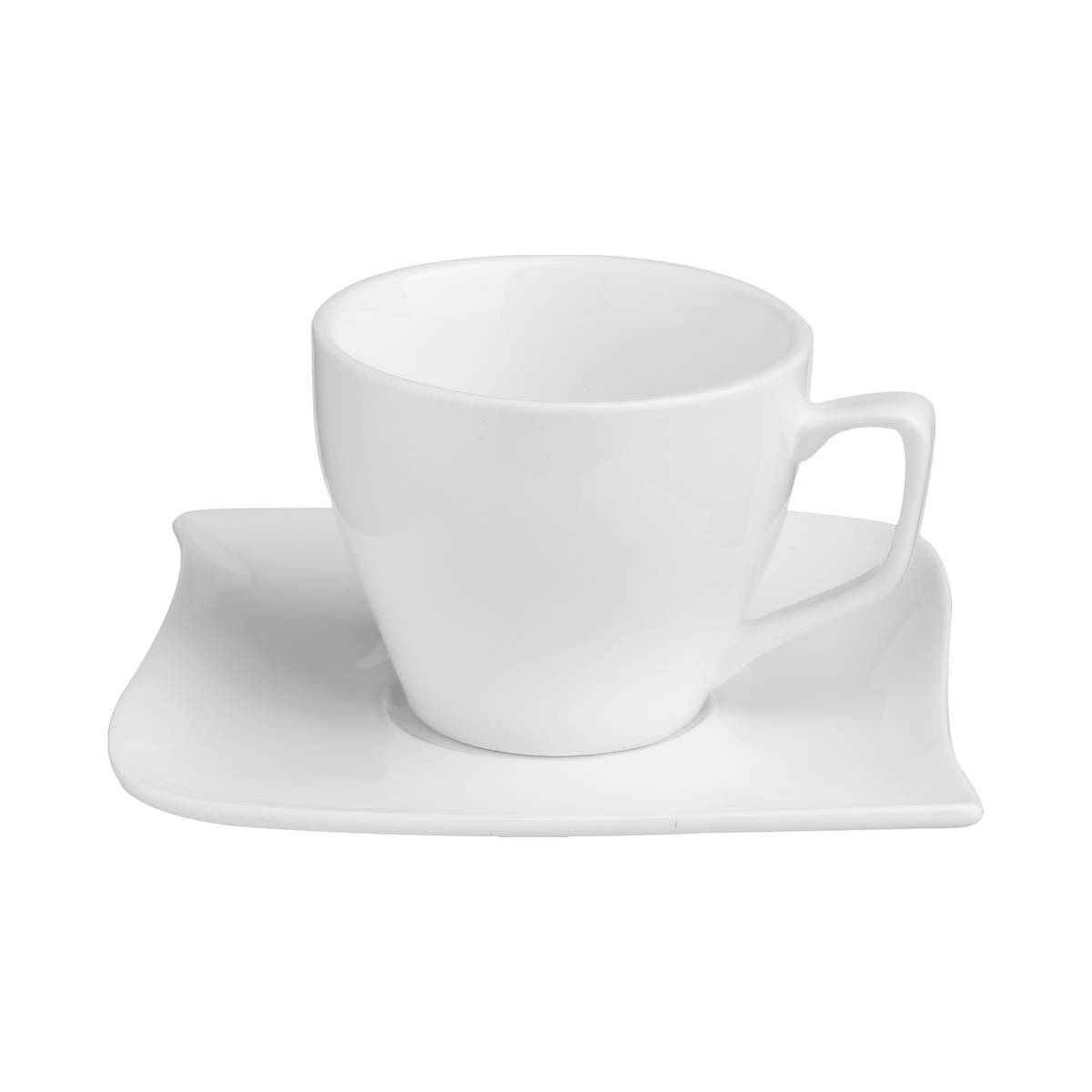 Taza con platillo “Ola”