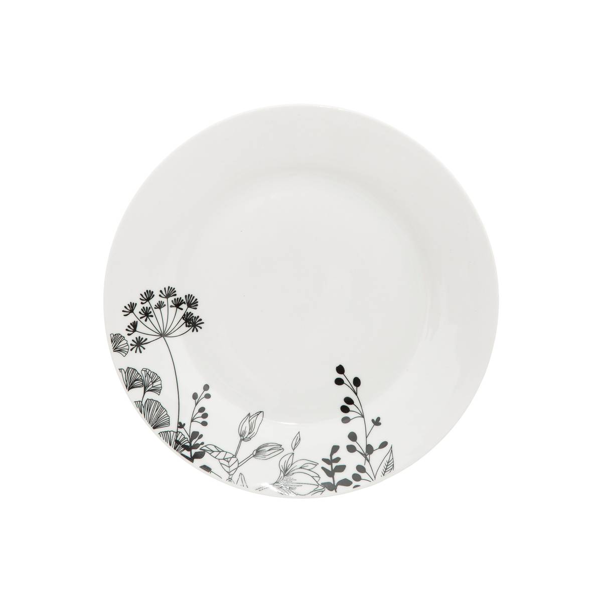 Vajilla “White Floral”