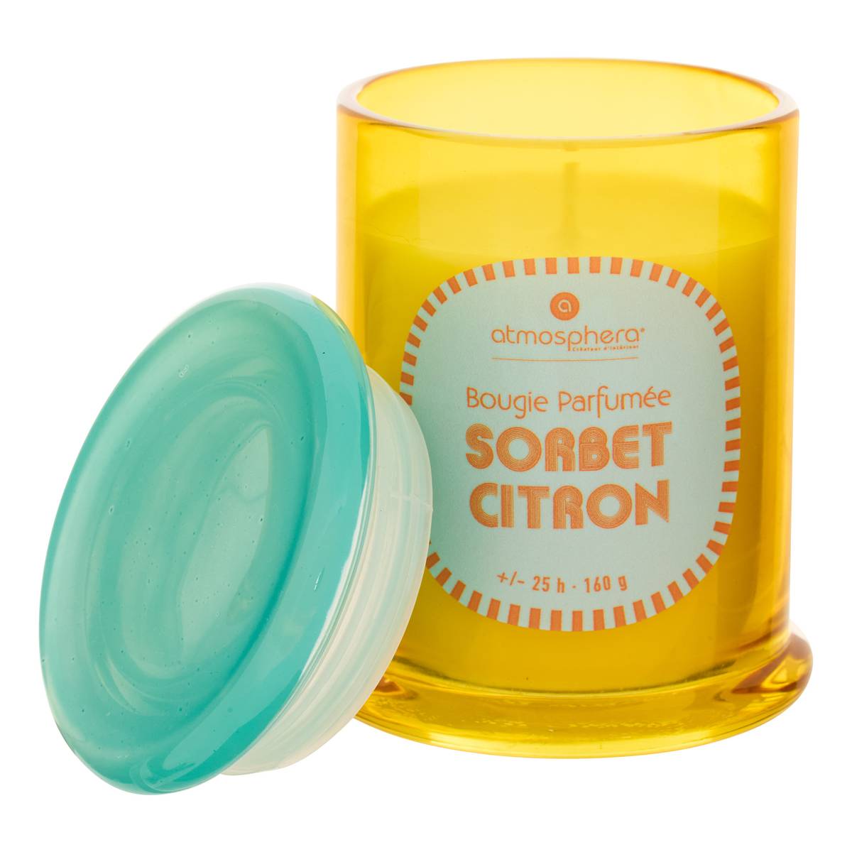 Vela perfumada redonda “Sorbete”