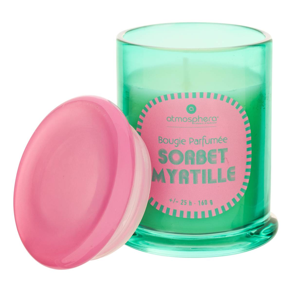 Vela perfumada redonda “Sorbete”