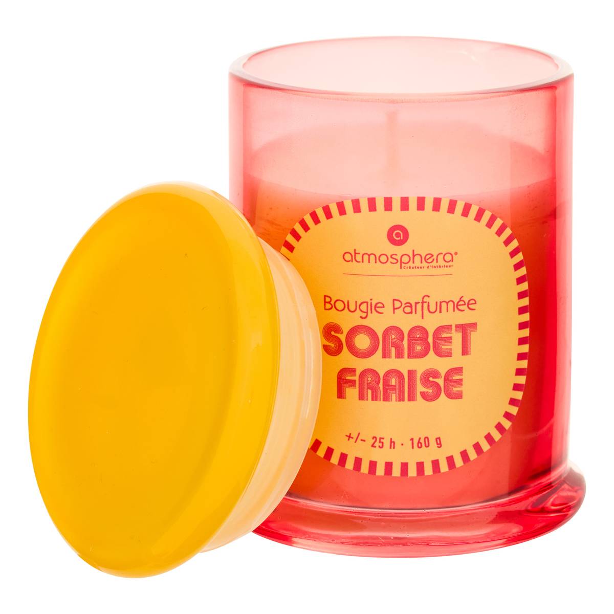 Vela perfumada redonda “Sorbete”